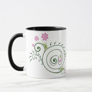 Mug Arobase Florale en Fleur