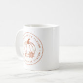 Mug arôme saveur épice de citrouille (Devant gauche)