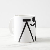 Mug Arpenteur au travail (Devant gauche)