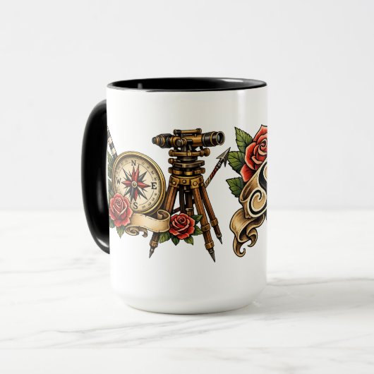 Mug Arpenteur Classique Tat (Devant gauche)