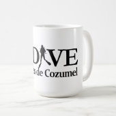 Mug Arrecifes de Cozumel DV4 (Devant droit)