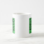 Mug Arrêt-court, Position de baseball (Centre)
