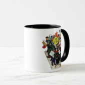 Mug Arrêt d'autobus à Noël (Devant droit)