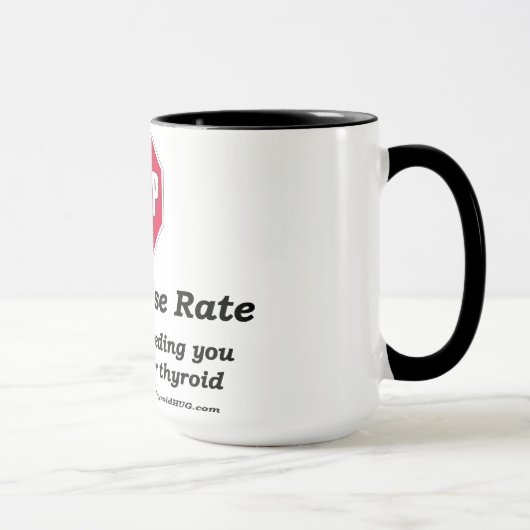 Mug Arrêt ! Vérifiez la fréquence du pouls (Droite)
