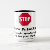 Mug Arrêt ! Vérifiez la fréquence du pouls (Centre)