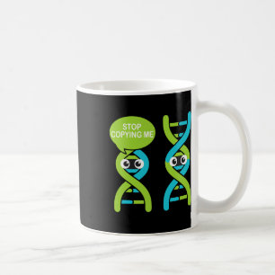 Mug Arrête de me copier Drôle de jeu de mots scientifi