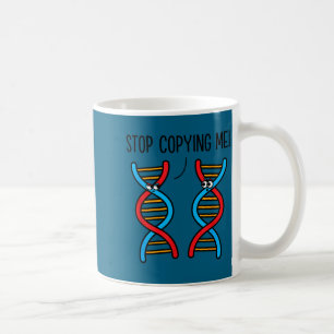 Mug Arrête de me copier humour scientifique jeu de mot