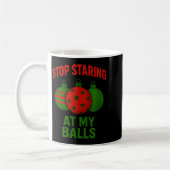 Mug Arrête de regarder mon (Gauche)