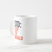 MUG ARRÊTE LE DONALD (Devant gauche)