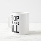 Mug Arrêter de tout répondre (Devant gauche)
