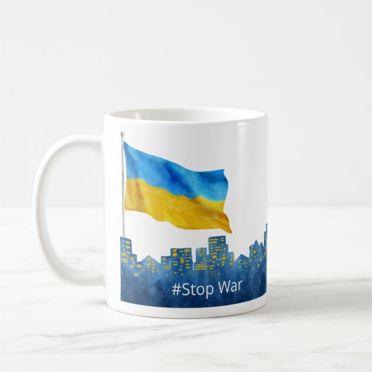 Mug Arrêter la guerre (Gauche)