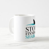 MUG ARRÊTER LA RECHERCHE DES REQUINS (Devant gauche)