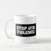 Mug Arrêter la violence armée (Gauche)