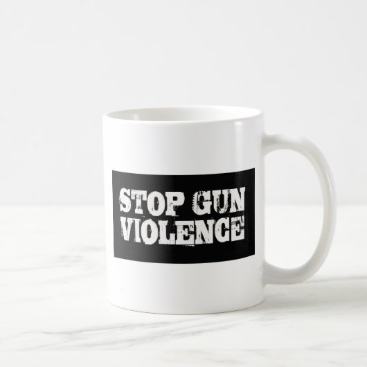 Mug Arrêter la violence armée (Droite)