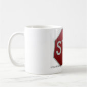 Mug Arrêter le signe (Gauche)