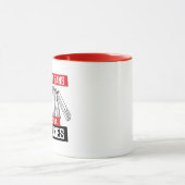 Mug Arrêter les interdictions de livre protéger les bi (Centre)