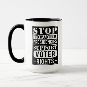 Mug Arrêter les présidences indésirables anti-Trump
