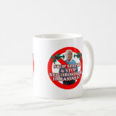 Mug Arrêter l'espionnage (Devant droit)