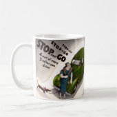 Mug Arrêtez, allez, mais ne touchez pas la grosse dame (Gauche)