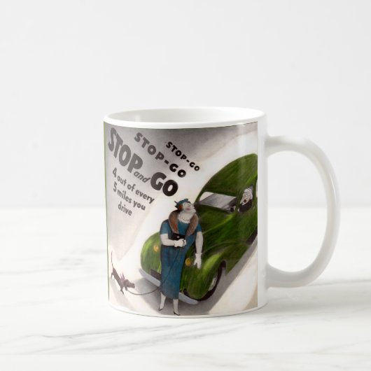 Mug Arrêtez, allez, mais ne touchez pas la grosse dame (Droite)