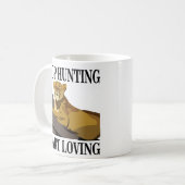 Mug Arrêtez de chasser, commencez à aimer la lionne (Devant gauche)