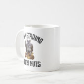 Mug Arrêtez de marcher sur mes nuts - drôle Amateur d' (Devant gauche)