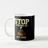 Mug Arrêtez De Piéger Mon Joueur Badminton Racket 2 (Gauche)