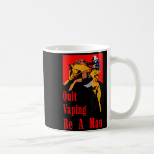 Mug Arrêtez de vapoter homme cowboy pour l'art