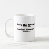 Mug Arrêtez la diffusion de fausses nouvelles (Gauche)