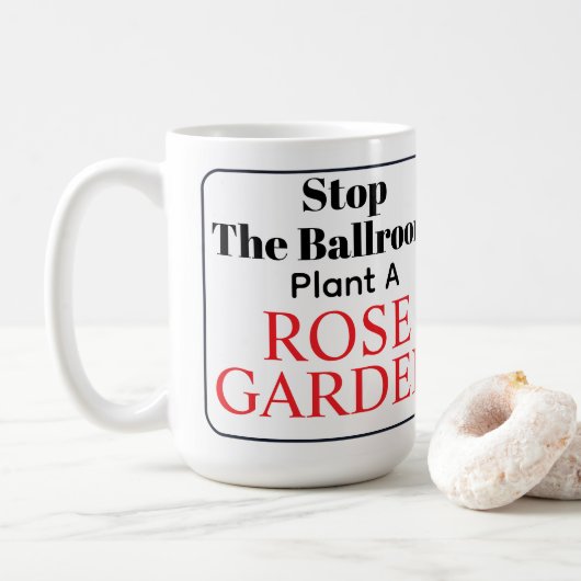 Mug Arrêtez le bal (Avec donut)