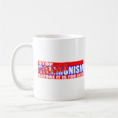 Mug Arrêtez Obamanism ! (Gauche)