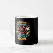 Mug Arrêtons la violence armée maintenant (Devant gauche)