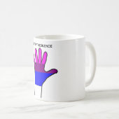 Mug arrêtonslesilence bi (Devant droit)