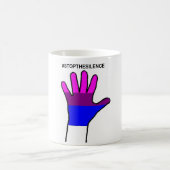 Mug arrêtonslesilence bi (Centre)