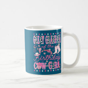 Mug Arrière-grand-mère du rodéo de la cow-girl d'anniv