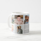 Mug Arrière-grand-mère 'la plus aimée' Collage de phot (Devant gauche)