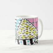 Mug Arrière - plan à main Abstraite 3 (Devant droit)