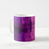 Mug arrière - plan Abstrait. 2d illustration. Retour n (Devant gauche)