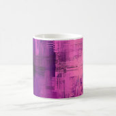Mug arrière - plan Abstrait. 2d illustration. Retour n (Centre)