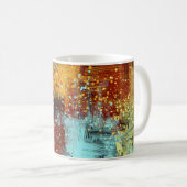 Mug arrière - plan Abstrait. 2d illustration. Retour n (Devant droit)