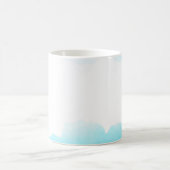 Mug Arrière - plan abstrait aquarelle (Centre)