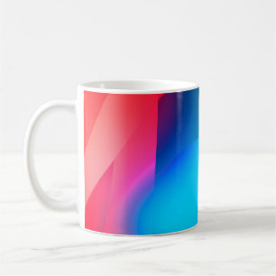 Mug arrière - plan Abstrait avec dégradé coloré. Vibra