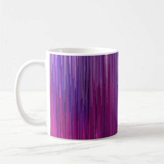 Mug arrière - plan Abstrait avec fine ligne verticale (Gauche)