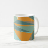 Mug arrière - plan Abstrait avec trianglesabstrac colo (Devant droit)