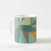 Mug arrière - plan Abstrait avec trianglesabstrac colo (Devant gauche)