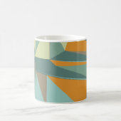 Mug arrière - plan Abstrait avec trianglesabstrac colo (Centre)