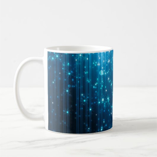 Mug arrière - plan Abstrait brillant (Gauche)