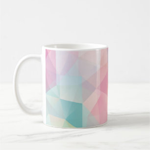 Mug arrière - plan abstrait constitué de trianglesback