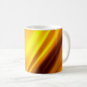 Mug Arrière - plan abstrait d'agitation d'or (Devant droit)