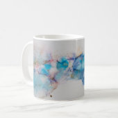 Mug Arrière - plan Abstrait de l'encre d'alcool (Devant gauche)